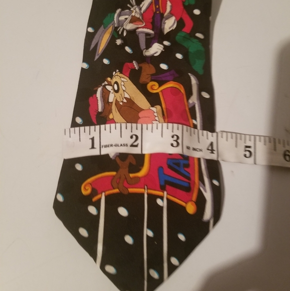 Looney Tunes Lot of 2 Neck Ties Vintage Christmas - Picture 8 of 8